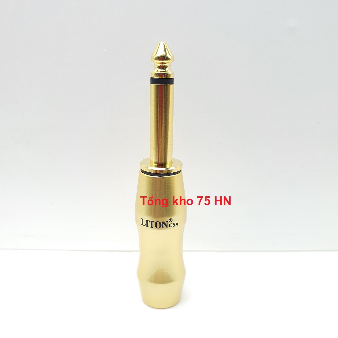 01 Jack Liton cao cấp 6.5mm Mono thẳng - jack hàn Liton USA