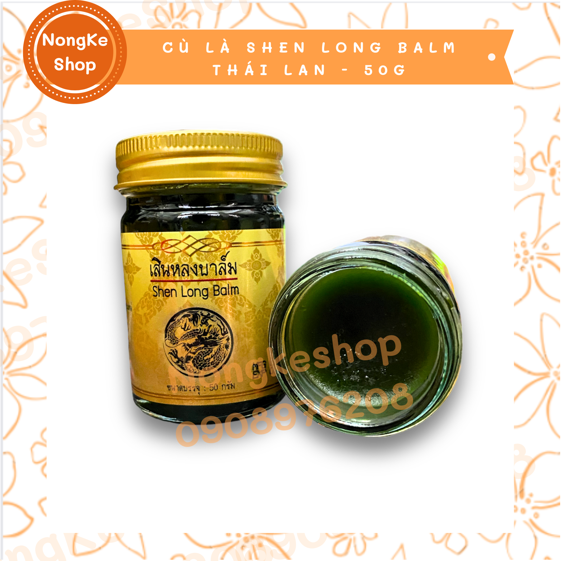 Dầu cù là Shen Long (ShenLong) Balm Thái Lan 50g