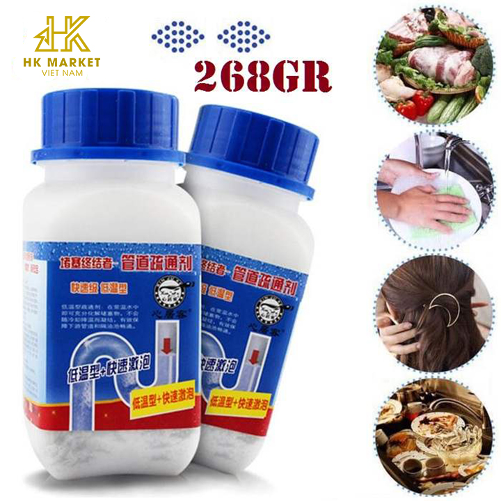 Bột Thông Cống, Thông Bồn Cầu Cực Mạnh