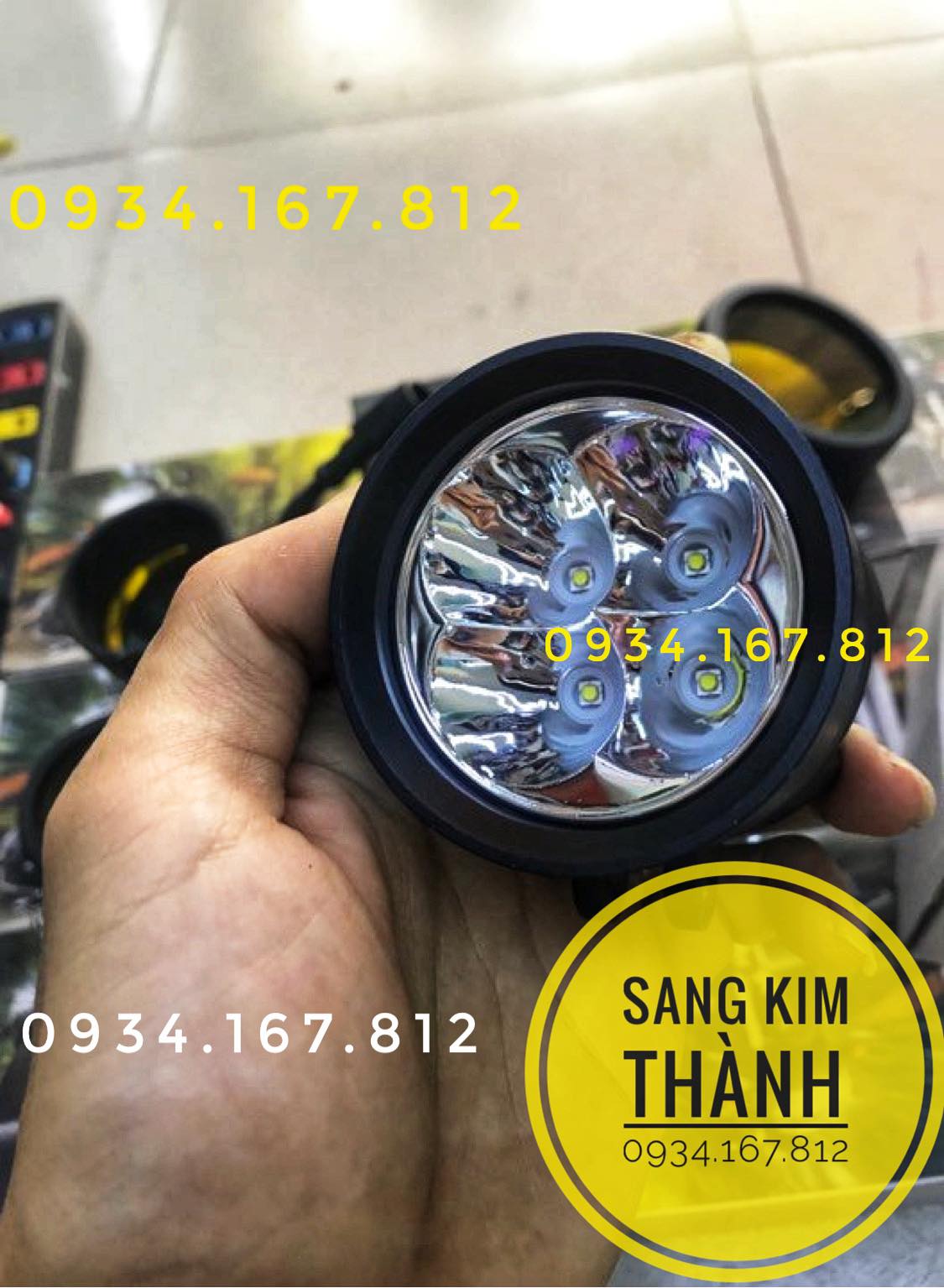 [HCM]Đèn Trợ Sáng L4X Chip Cree Sst20 Loại 1