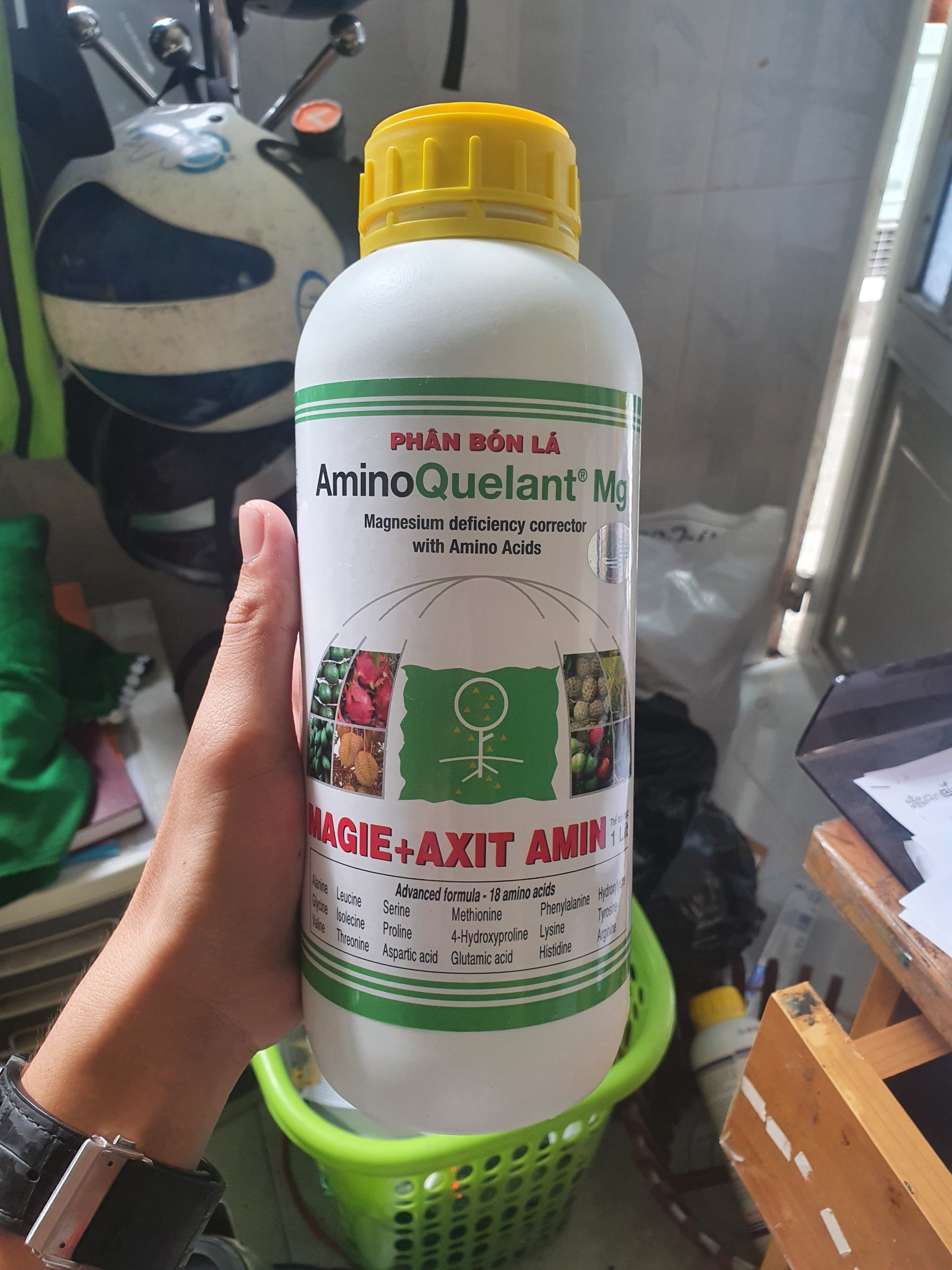[HCM]Phân bón lá Aminoquelant - Mg chai 1000ml - C1.1019