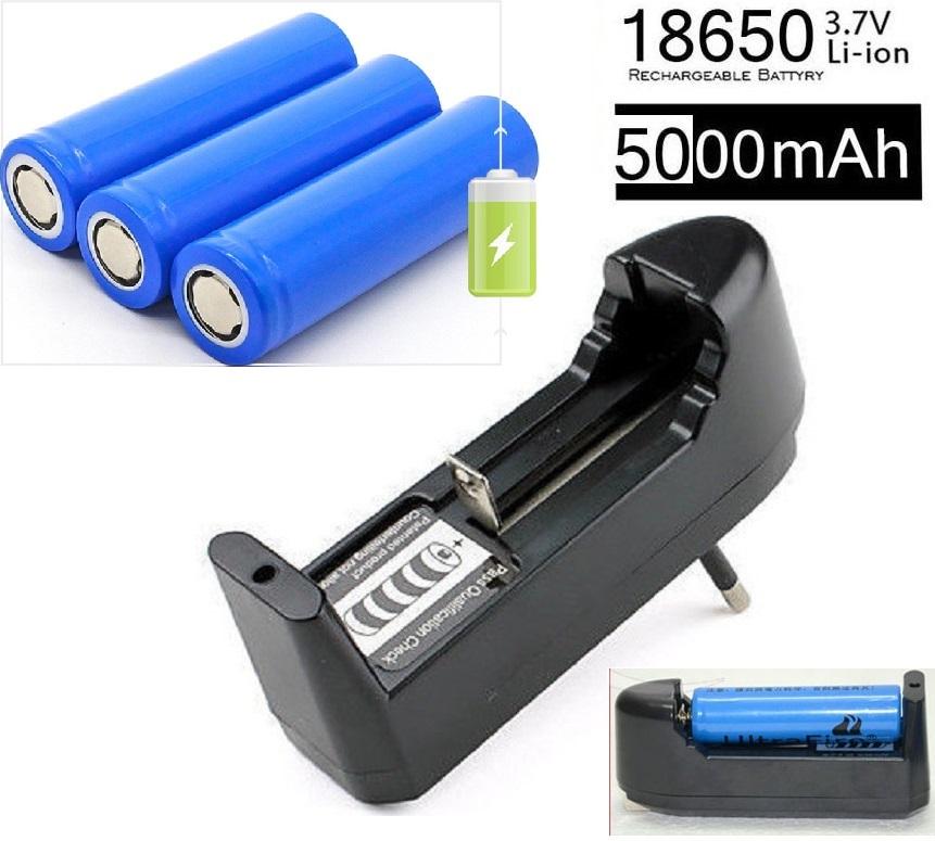 BỘ Chui cắm sạc pin + Pin sạc 18650 dùng cho các thiết bị điện tử, dùng cho Box sạc, cell laptop, đèn pin, mic,đèn laze vvv( 1 cốc sạc + 1 viên pin )