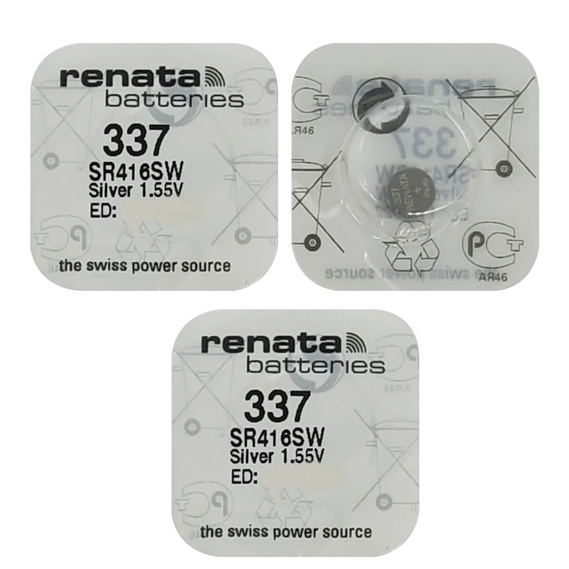 Pin đồng hồ thụy sỹ renata 337 / sr416sw oxide bạc made in swiss