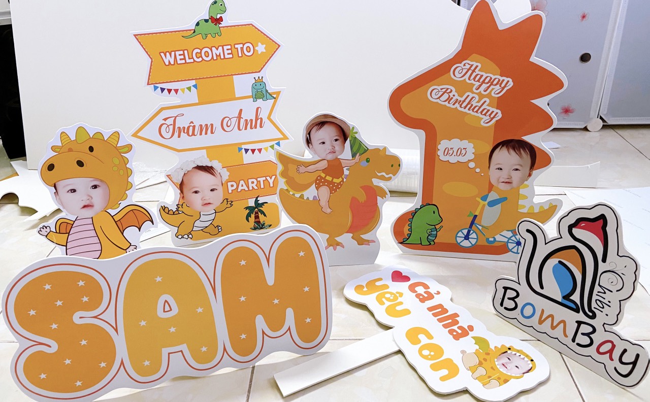Combo chibi khủng long cho bé trai và bé gái ( được chọn mẫu + chỉnh sửa theo yêu cầu )