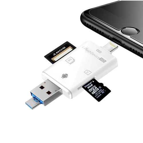 I-Flash Multi-Function Memory Card Reader