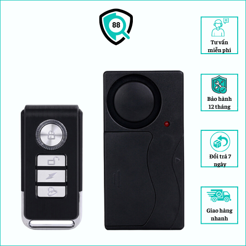 Báo động chống trộm cảm biến rung có đktx 4r