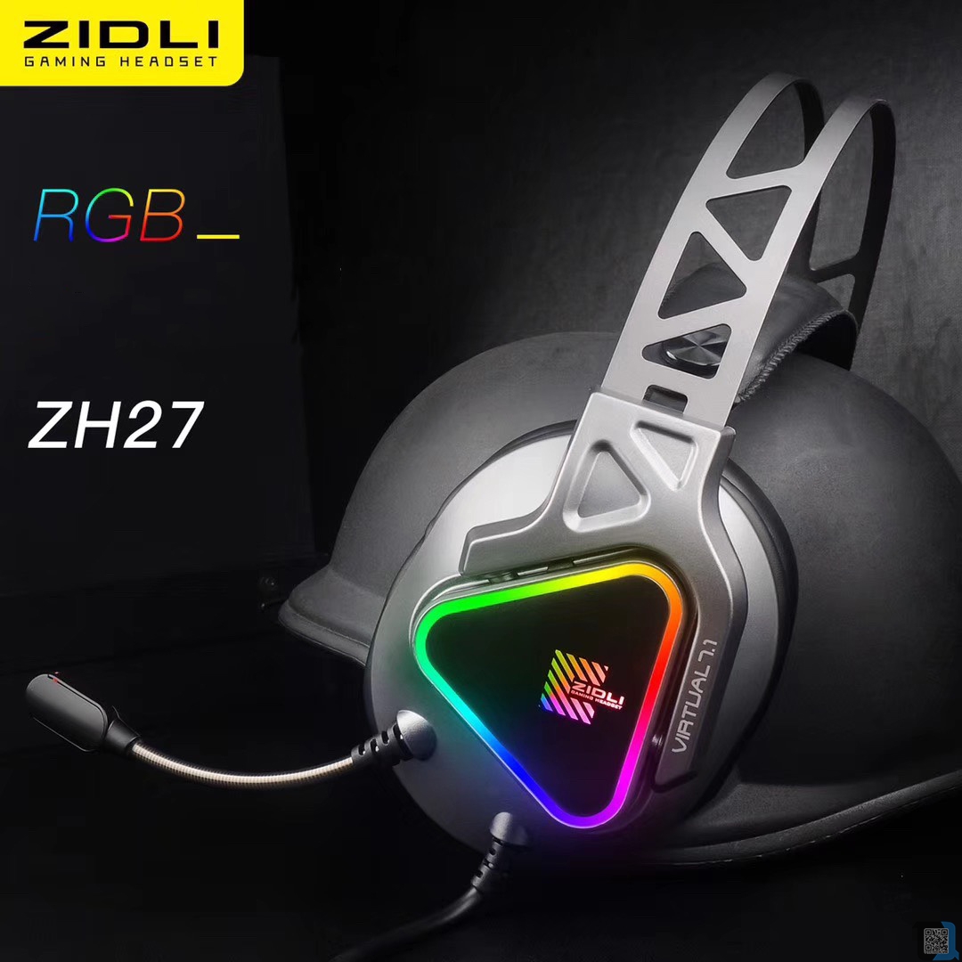 Tai nghe ZIDLI ZH27 ( Real RGB - Sound 7.1 )