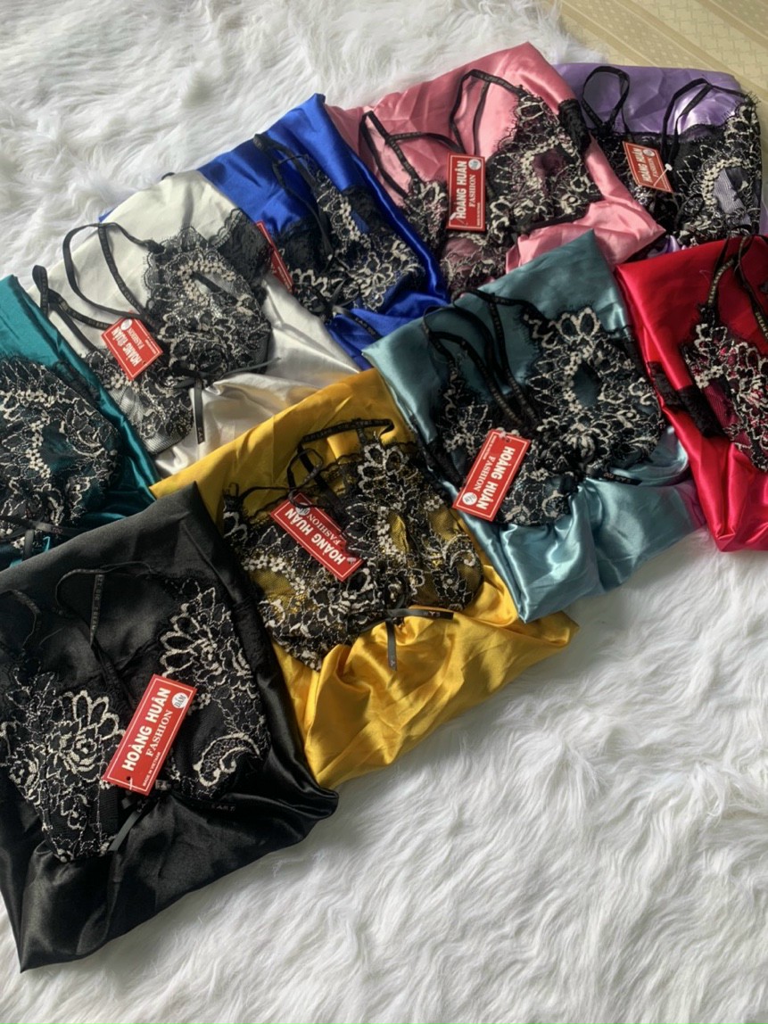 Váy ngủ 2 dây sexy chất liệu kate lụa mềm mịn cao cấp