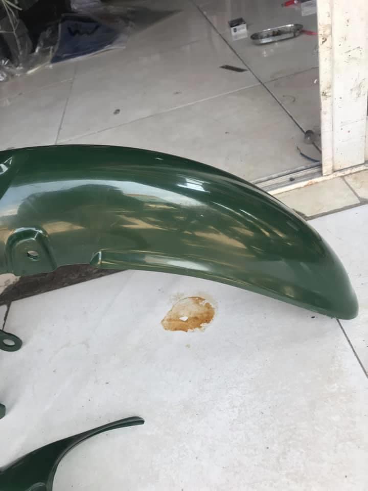 Dè honda cub 81 ( đã sơn màu xanh dưa)