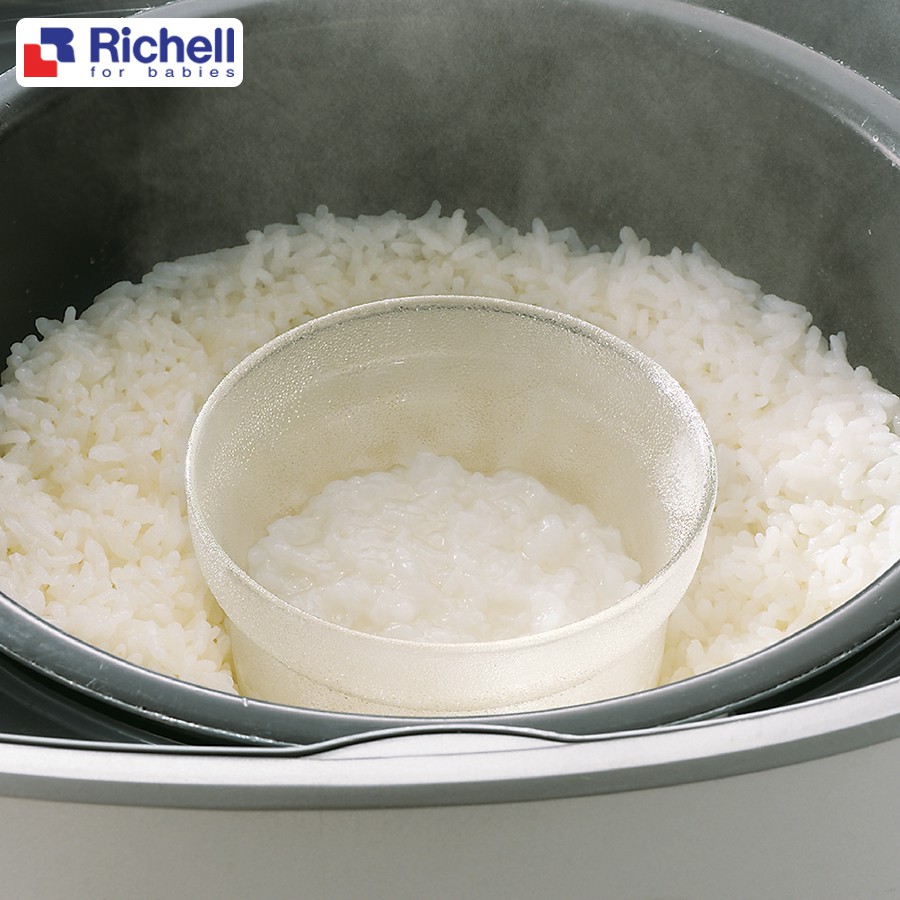 [HCM]Bộ nấu cháo/ cơm nát trong nồi cơm điện Richell