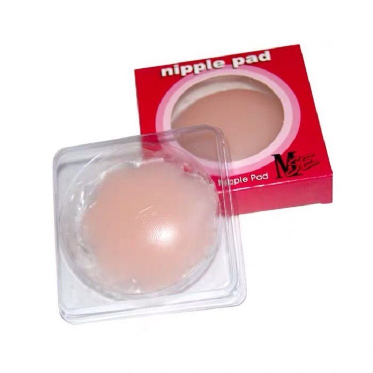Hộp Nipple pad 2 miếng dán nhũ hoa silicon siêu dính (hộp đỏ)