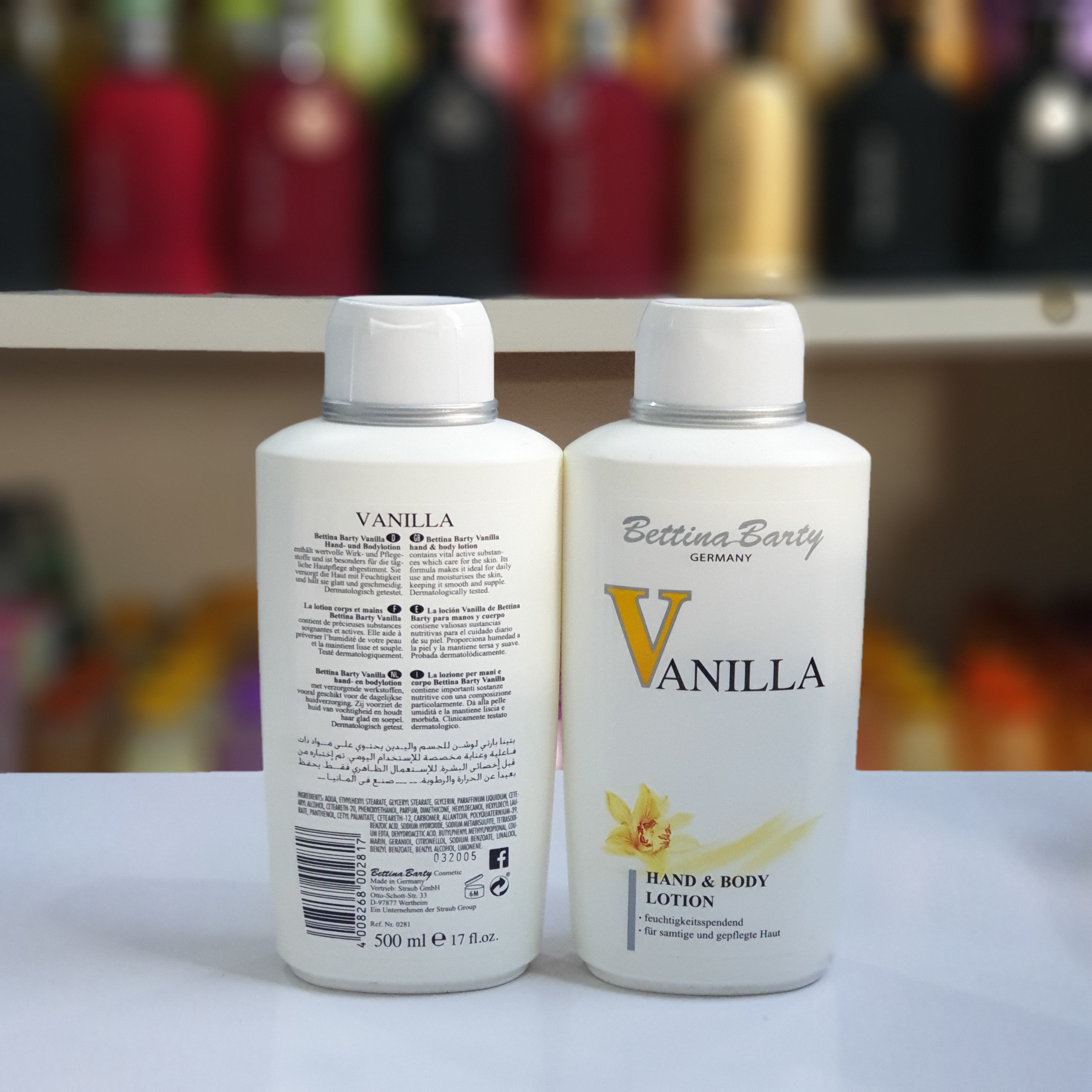 SỮA DƯỠNG THỂ VANILLA ĐỨC 500ML