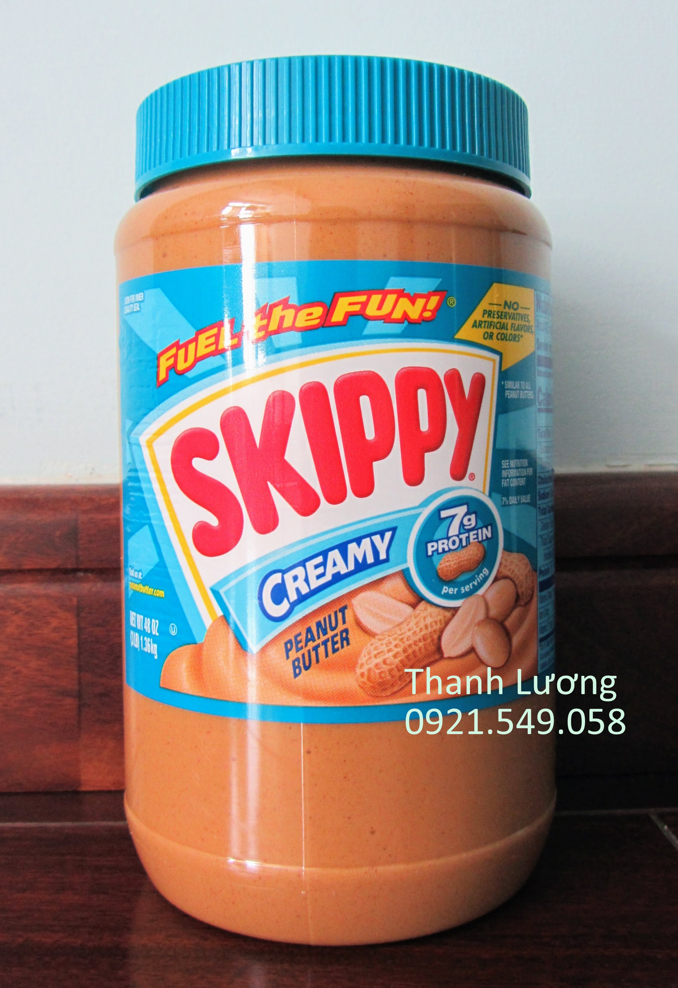 Bơ đậu phộng Skippy Creamy (1.36kg) - USA