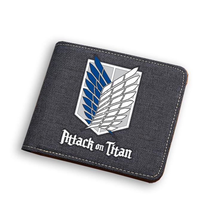 Bóp ví Attack On Titan Vải
