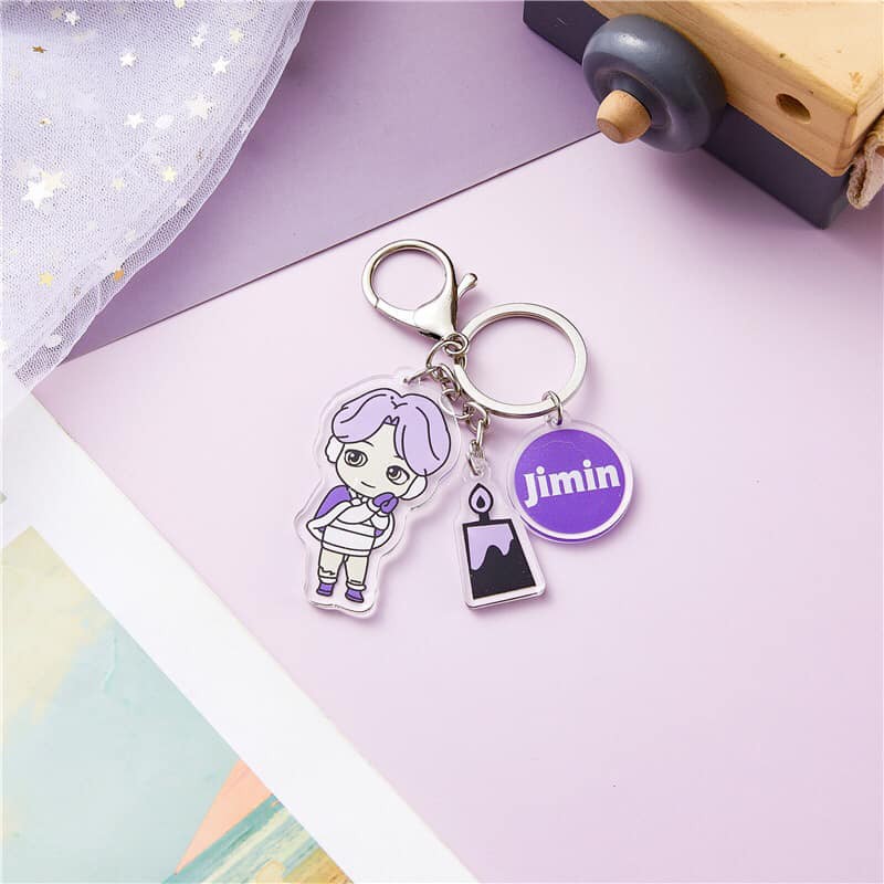 MÓC KHÓA HÌNH BTS