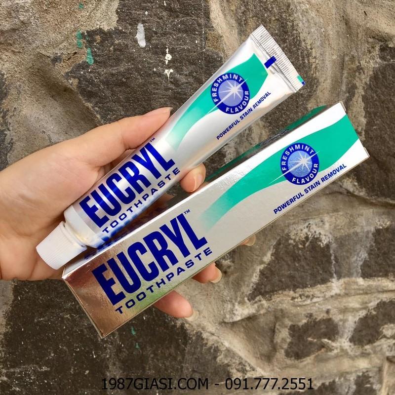 Kem Đánh Răng Tẩy Trắng Eucryl Toothpaste