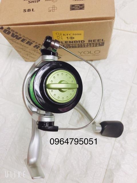 Máy câu cao cấp sẵn cước 4000-5000-6000  T1999  (cam kết đổi trả trong 2 tuần đầu)