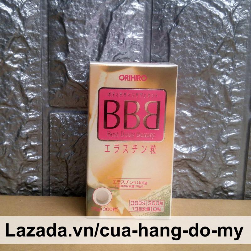 Viên Uống BBB Orihiro Best Beauty Body 300 Viên hỗ trợ tăng vòng 1 giúp săn chắc vòng một nhập khẩu
