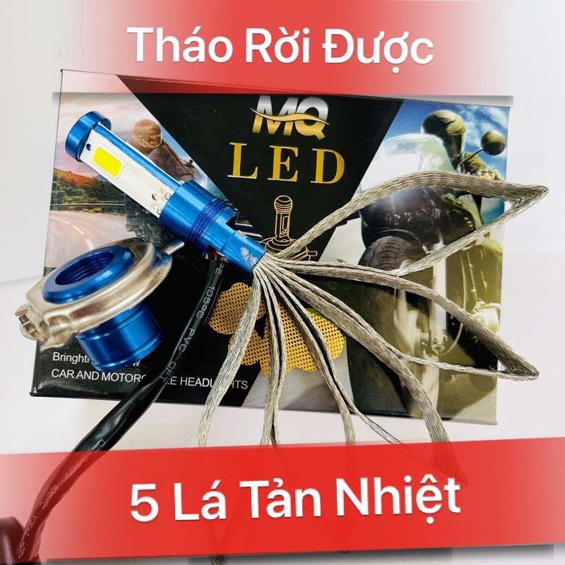 🔥ĐÈN PHA LED CYT 2 TIM LED H4🔥 (GIÁ 1 BÓNG)