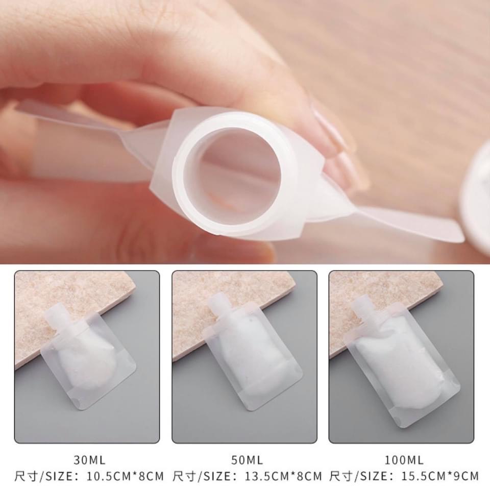 Túi Chiết Mỹ Phẩm Du Lịch - Dung Tích 30ml, 50ml, 100ml