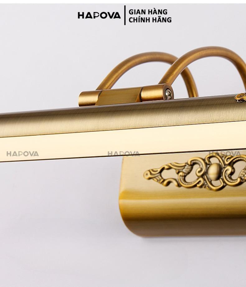Đèn tường soi tranh bằng đồng cao cấp HAPOVA EIRI 6071
