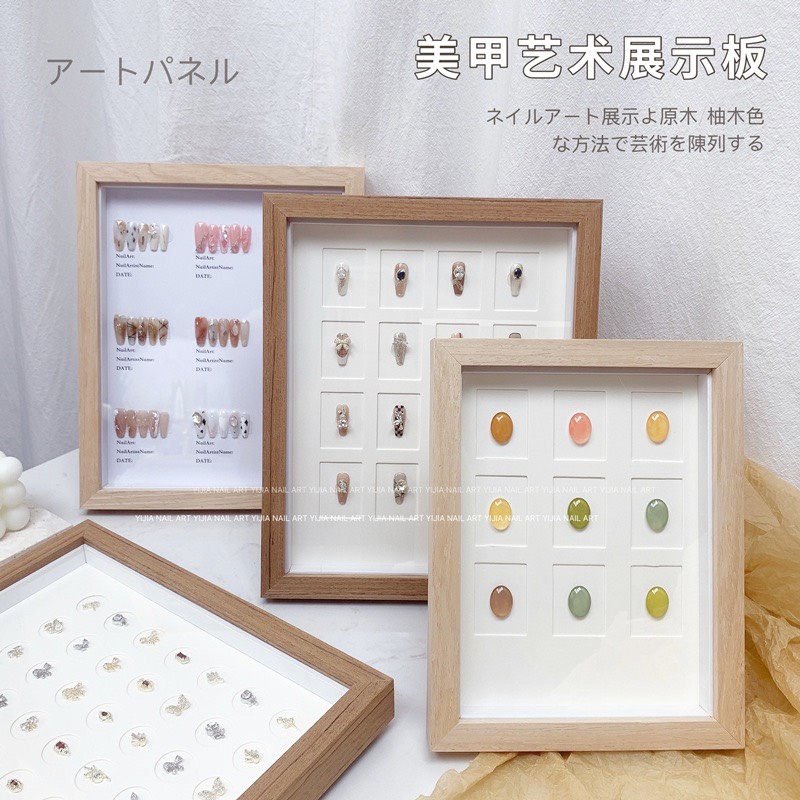 {CJ Nails Store} Khung ảnh trưng bày móng nghệ thuật
