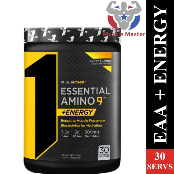Thực Phẩm Bổ Sung Rule 1 Essential Amino 9 EAA + Energy 30 Lần Dùng nhập khẩu