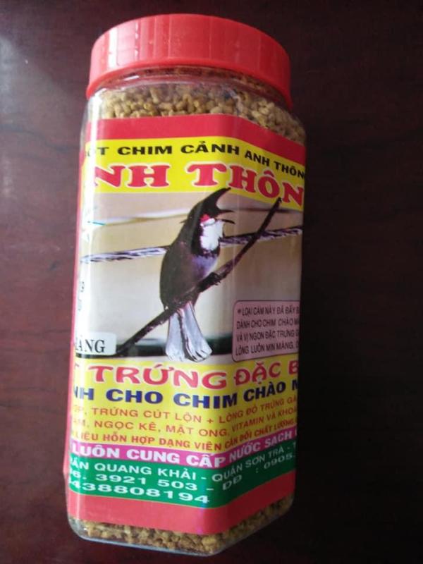 Bột trứng đặc biệt dành cho chim chào mào