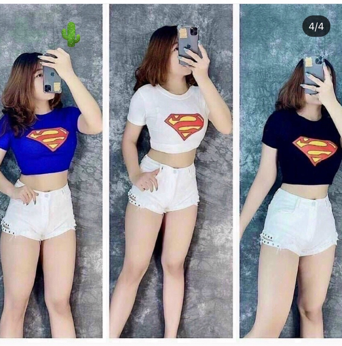 Áo Croptop Borip Siêu Nhân Siêu Hot TTPK0127