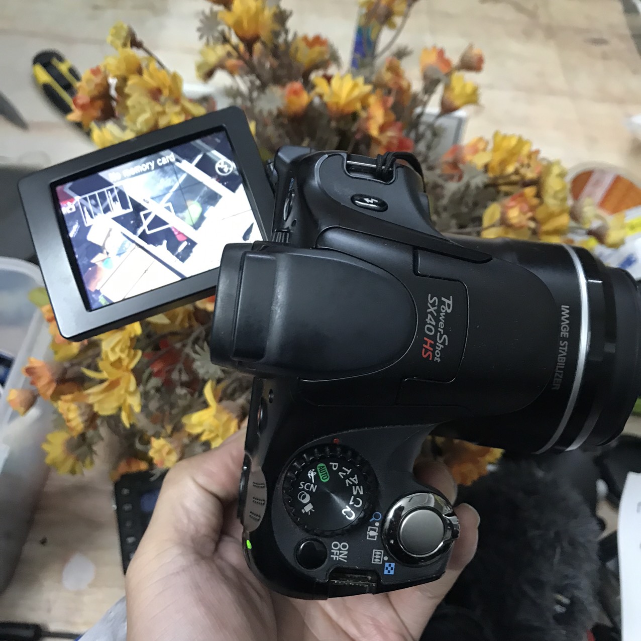 Máy ảnh Canon SX40HS cao cấp compact Canon