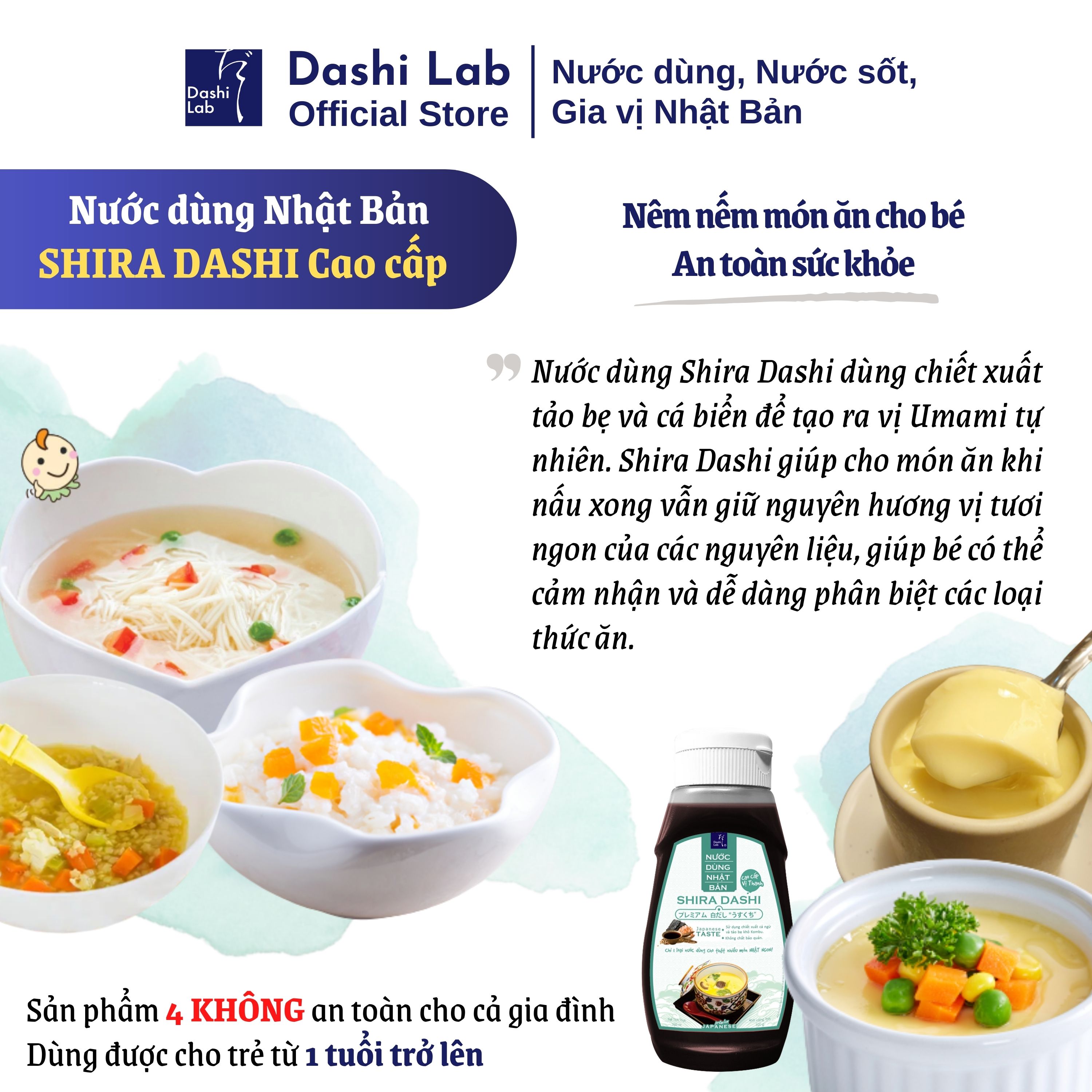[HCM]Combo Gia đình hạnh phúc 2 chai (1 chai Shira Dashi 320g 1 chai Kabayaki 340g)