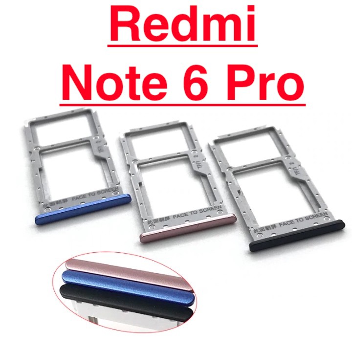 Xiaomi Redmi Note 6 Pro SIM card tray