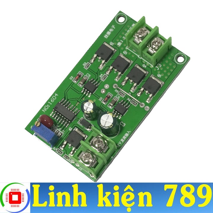 Mạch chế 12v lên 220v bằng biếp áp 12v - linh kiện 789
