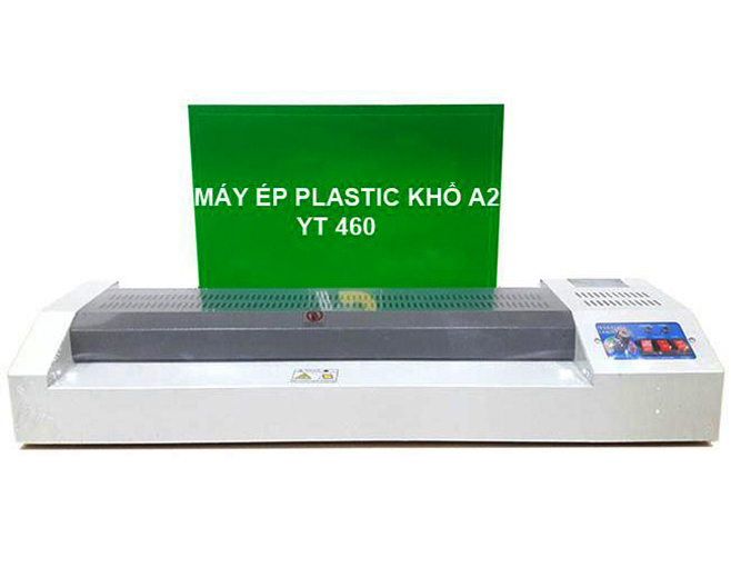 [HCM]Máy ép Plastic YT 460 khổ A2