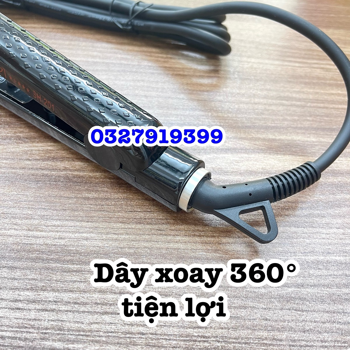 Hq 201 Korean Professional Hair Straightener 5 Temperature Levels 140-220 Degrees Dimensions 29cm X 2.2cm Cord 2.2m Power 60W-100W with Status Indicator Light