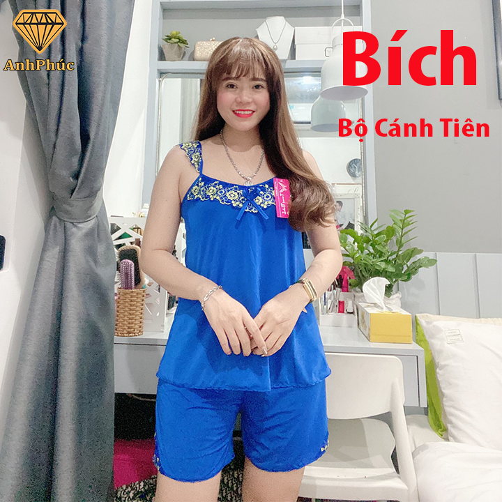 [HCM]Đồ ngủ cánh tiên chất thun lạnh mặc mát  Anh Phúc