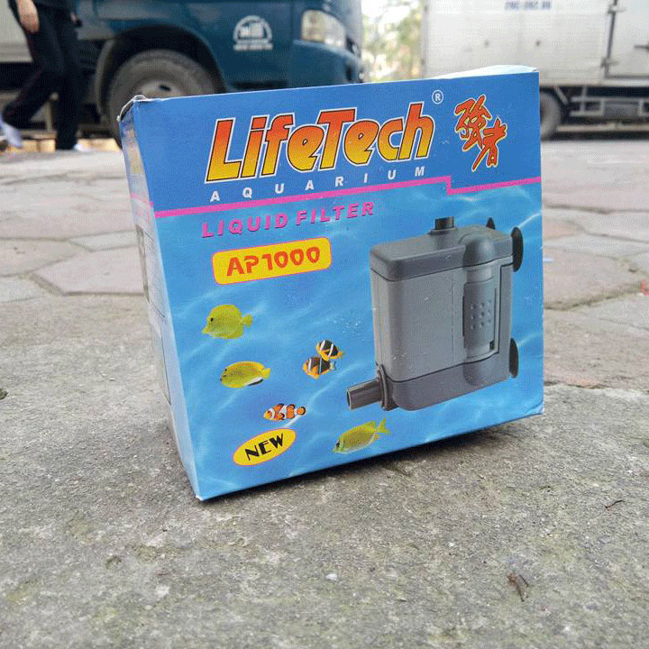 Máy Bơm Bể Cá Chìm Lifetech AP1000 6.4W Đẩy Cao 65cm