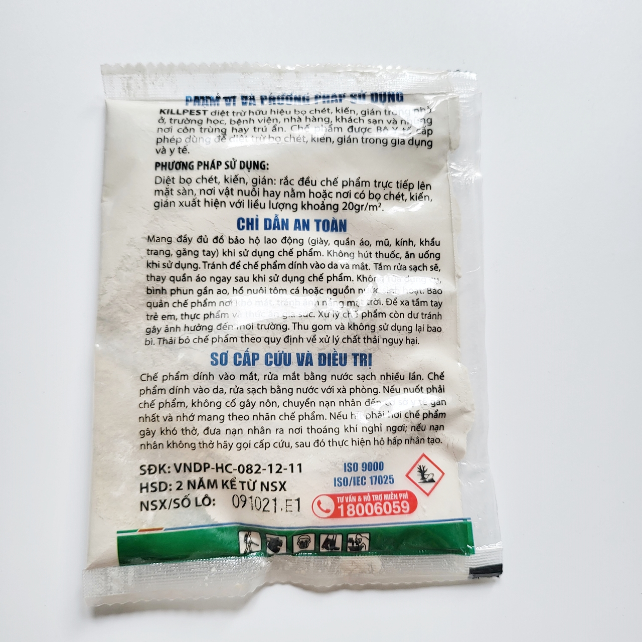 Bug Killer & Pest Control repellent for cat dog flea pack 50gr