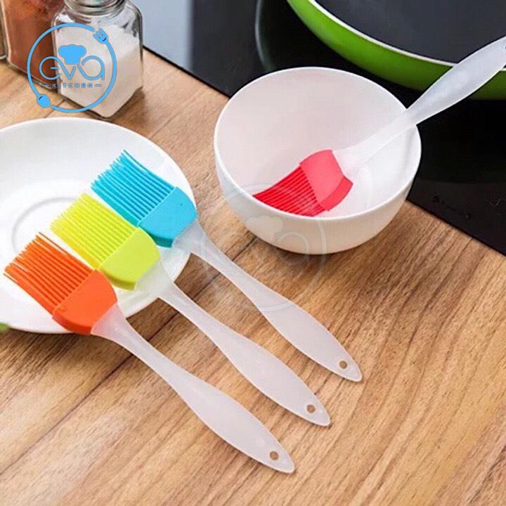 [HCM]Dụng Cụ Làm Bánh Chổi Quét Dầu Cọ Phết Dầu Silicon