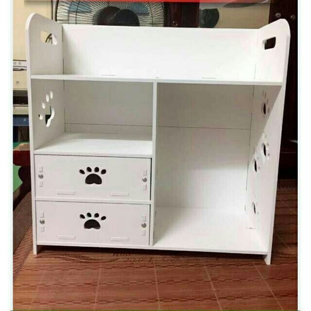TỦ MINI ĐỂ ĐỒ ĐA NĂNG 2 NGĂN KÉO 38x38x17.5cm