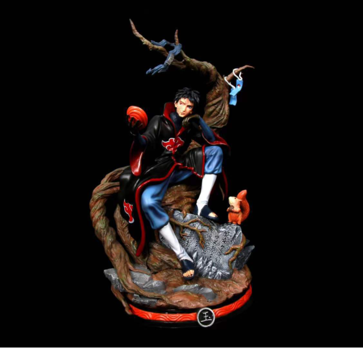 Mô hình nhân vật Uchiha Obito Akatsuki Tobi 31cm