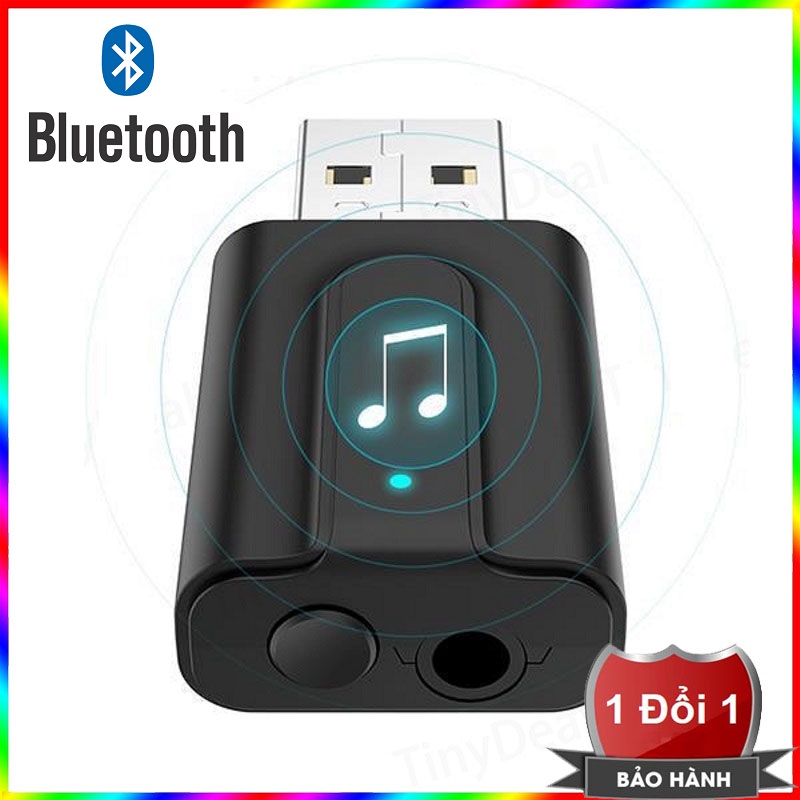 Bộ thu phát nhạc T10 Bluetooth 5.0 - Bộ thu phát bluetooth 2 trong 1 T10 - 2 in 1 wireless adapter Bluetooth 5.0