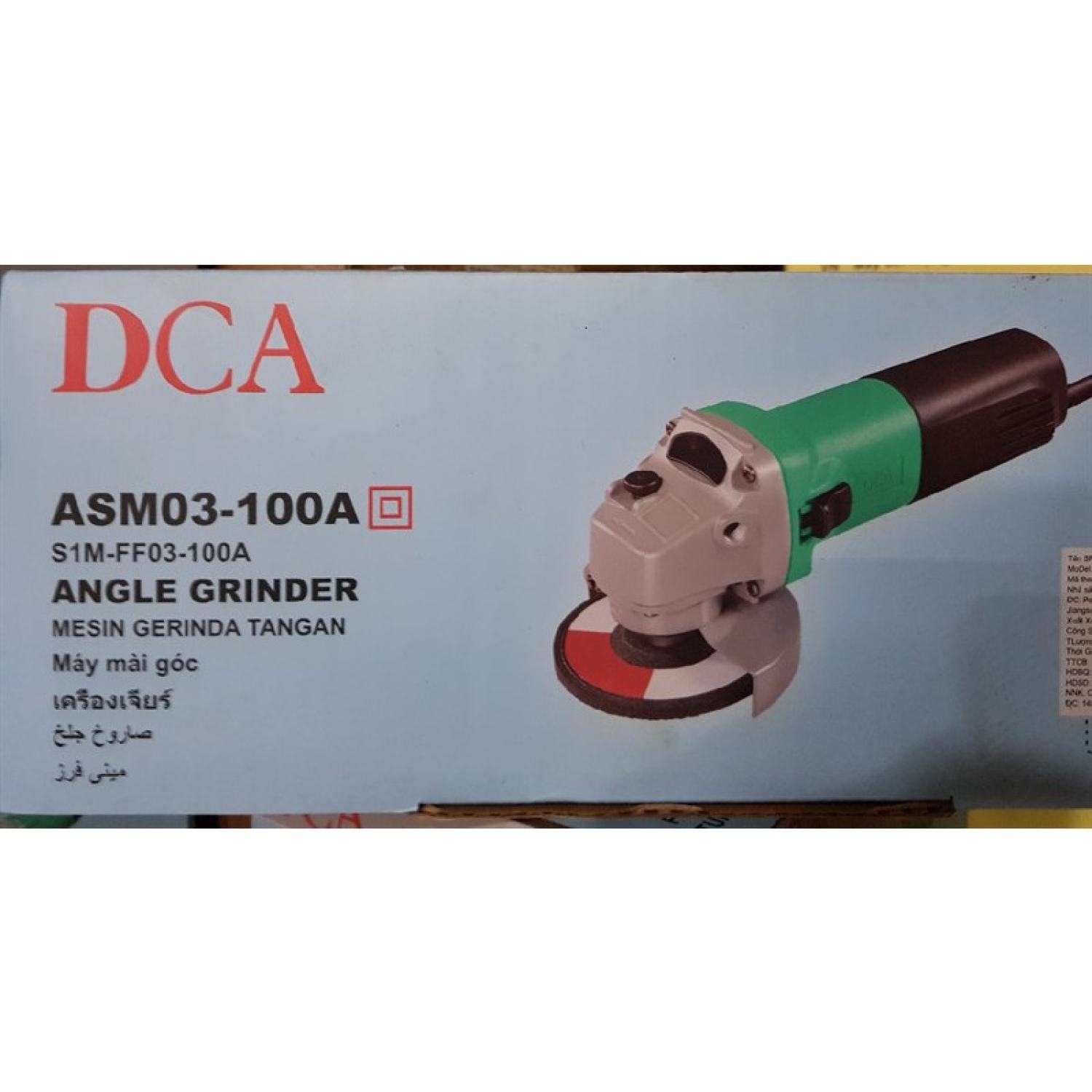 Máy mài cầm tay  DCA ASM 03-100 công suất 710W
