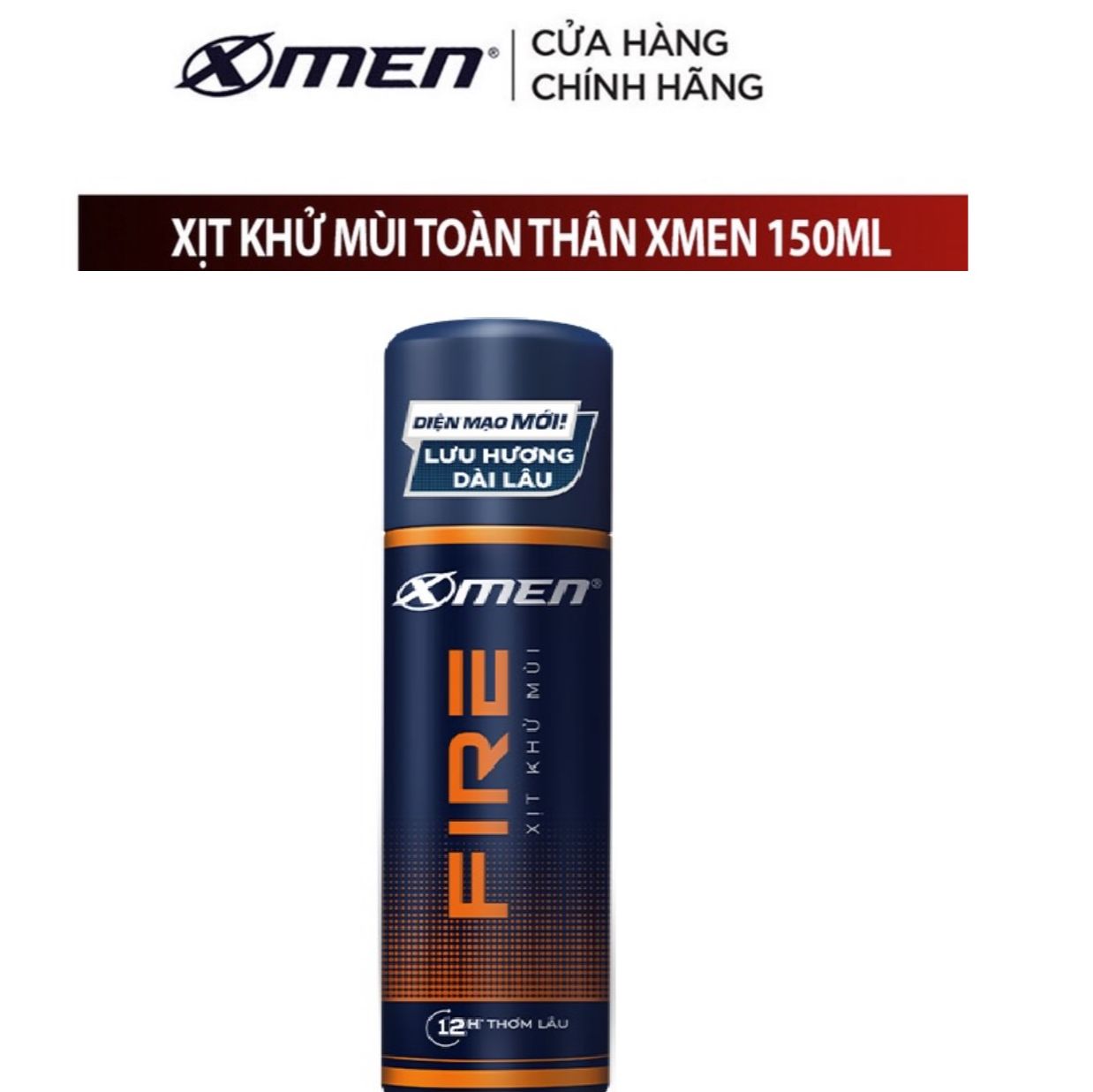 Xmen Fire Deodorant Spray 150ml