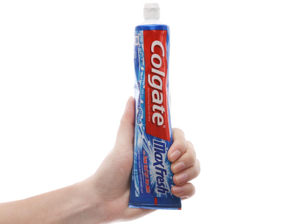 Combo4 Kem đánh răng Colgate MaxFresh hương bạc hà 230g