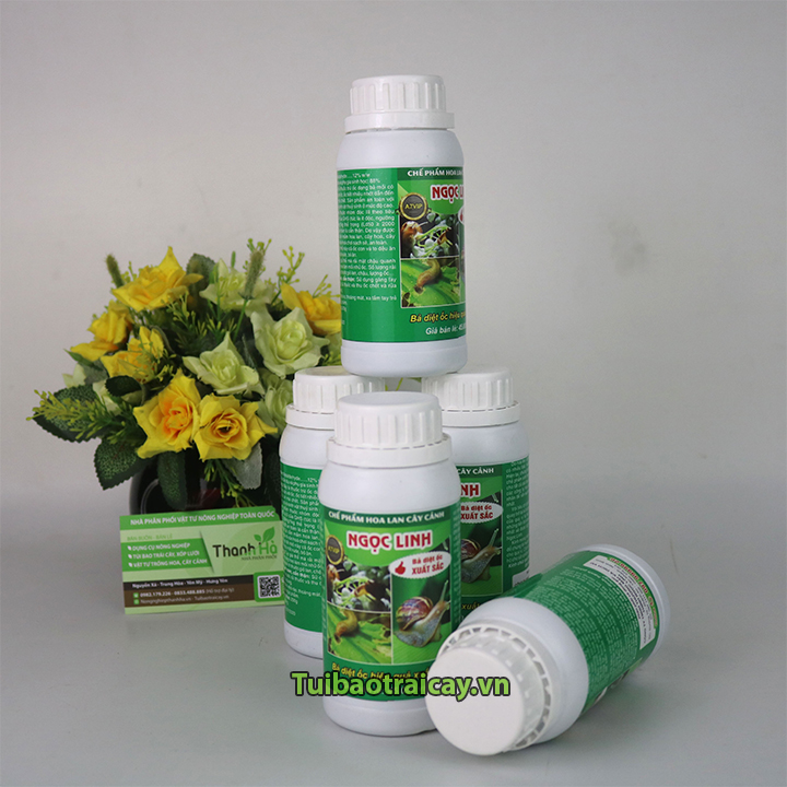 Chế phẩm trừ ốc sên Ngọc Linh lọ 200g