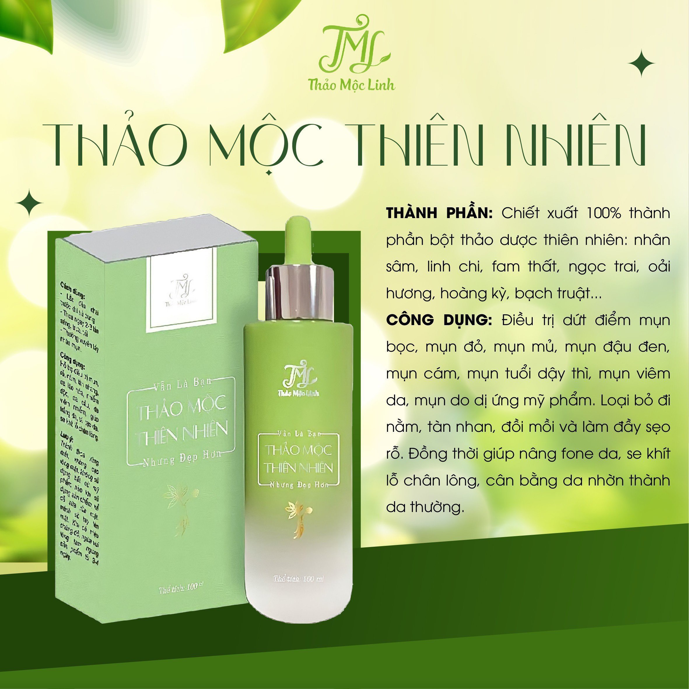 [HCM]Đông Y Gia Truyền Thảo Mộc Linh