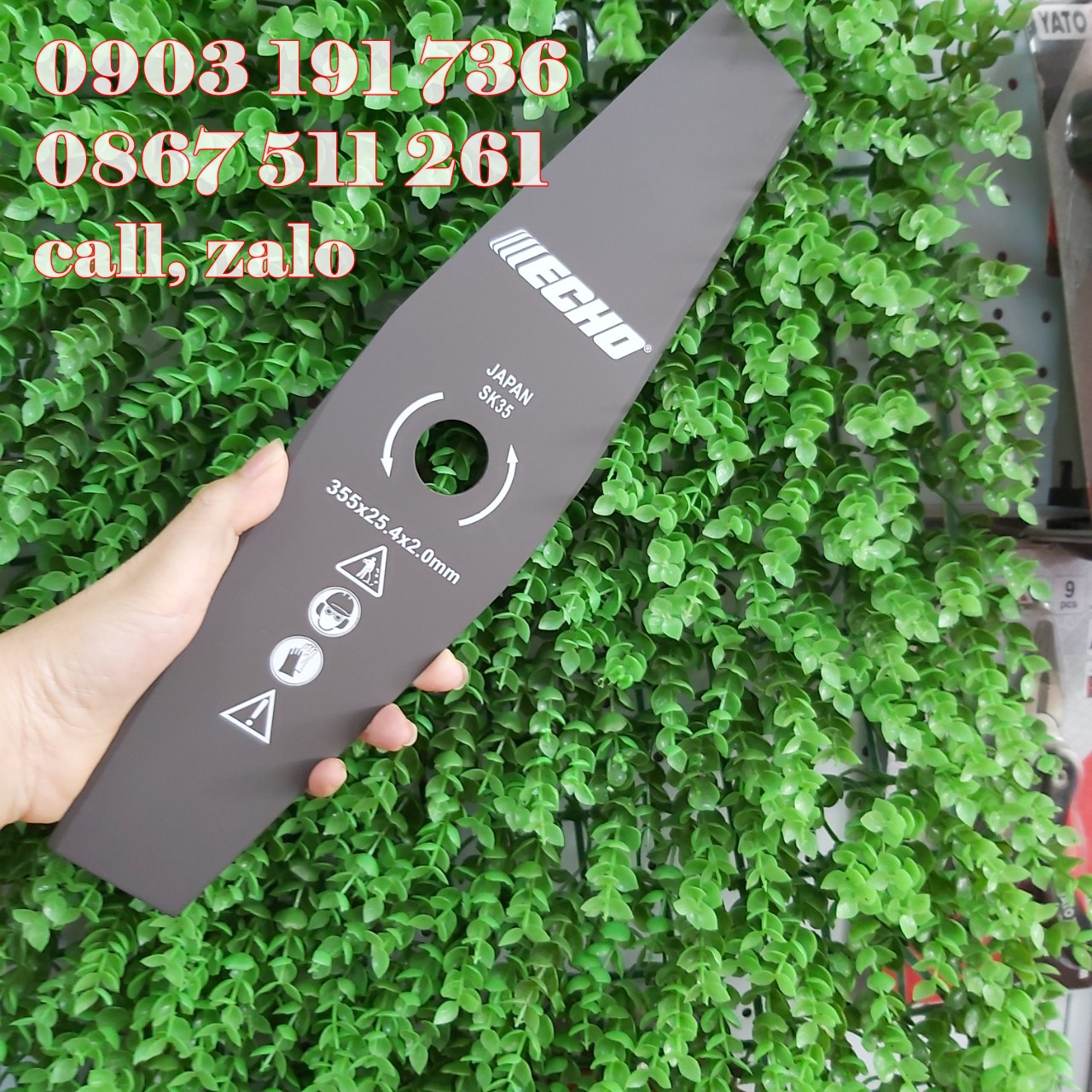 Lưỡi cắt cỏ Nhật Bản- chất liệu bền bỉ đánh bay mọi loại cỏ cứng đầu