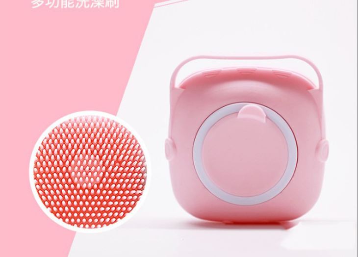 Miếng tắm silicon có chỗ đổ sữa tắm