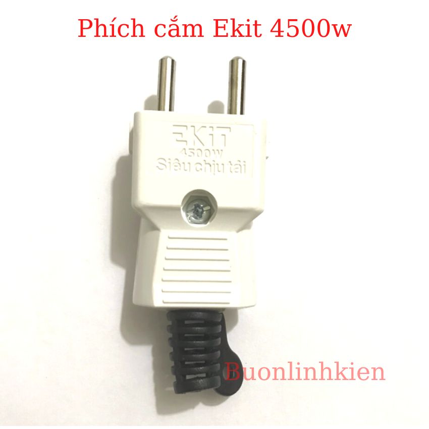 Phích cắm chịu tải  4500W Ekit bền, đẹp